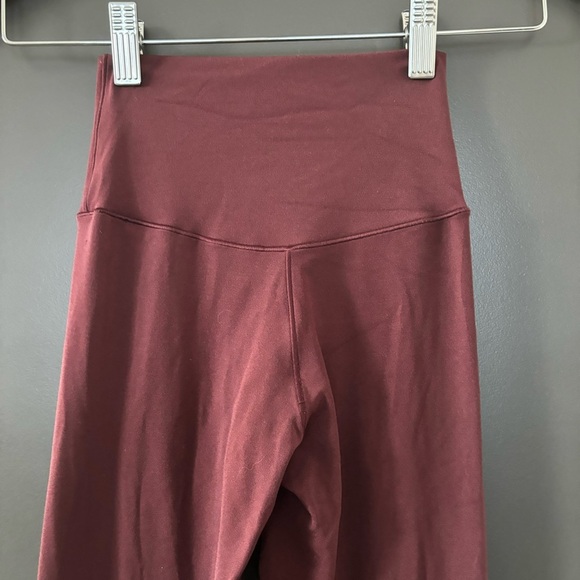 OFFLINE By Aerie Real Me High Waisted Crossover Flare Legging in Royal Berry XS - Picture 6 of 10